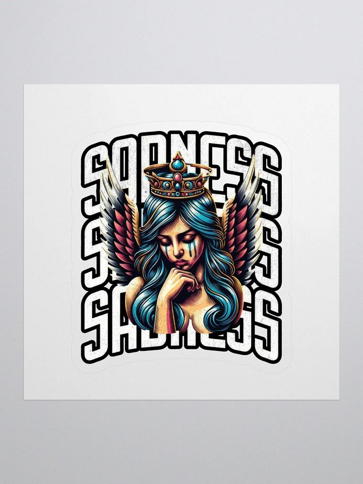 Cry for Sadness Kiss Cut Stickers product image (1)