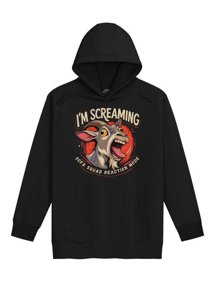 I’m Screaming – Official Sofa Squad GOAT Reaction Cotton Unisex Hoodie product image (1)