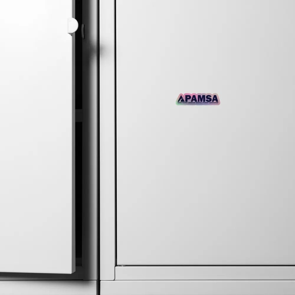 Holographic Long Logo Sticker product image (6)