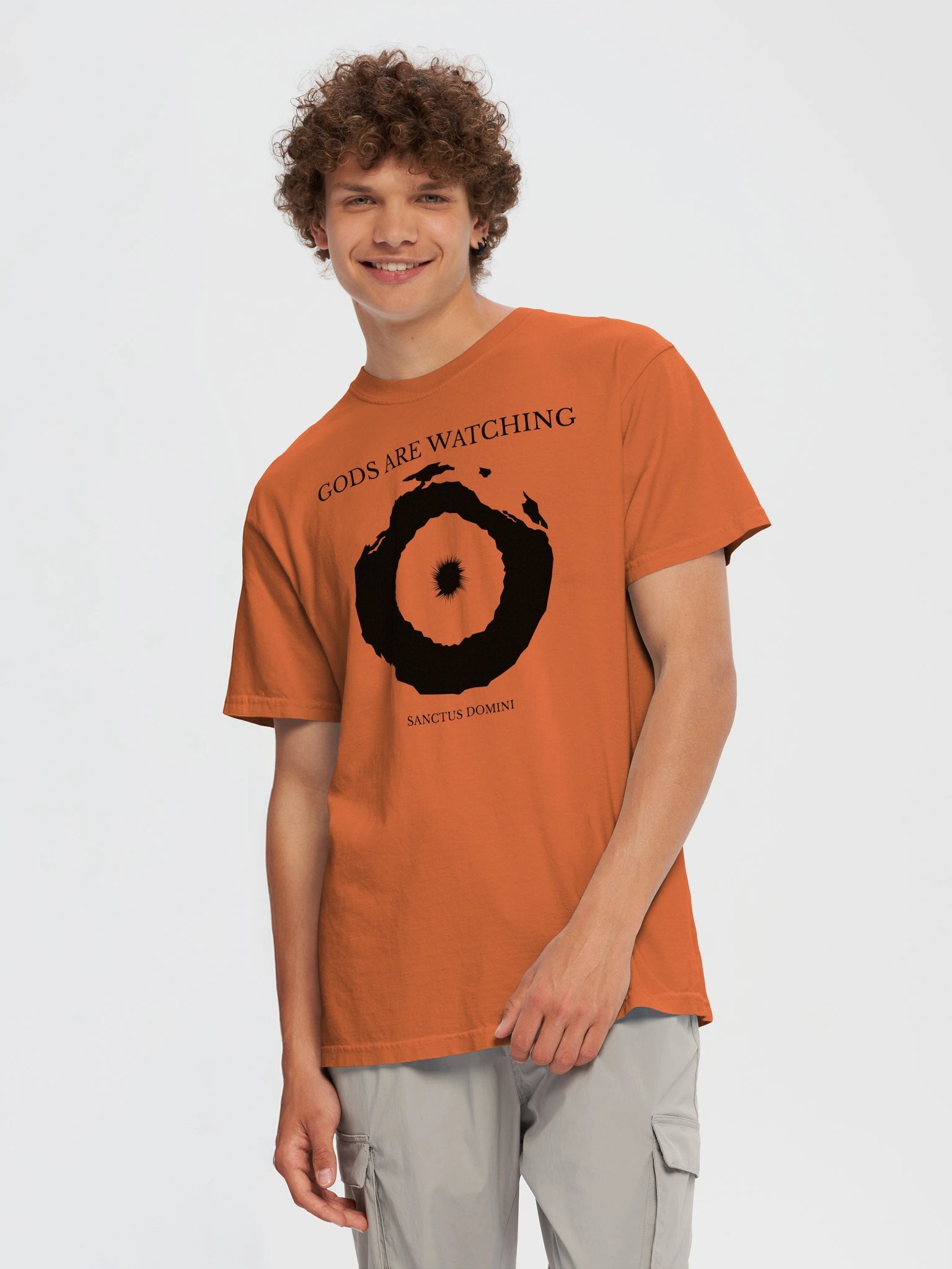 GODS ARE WATCHING tee black product image (1)