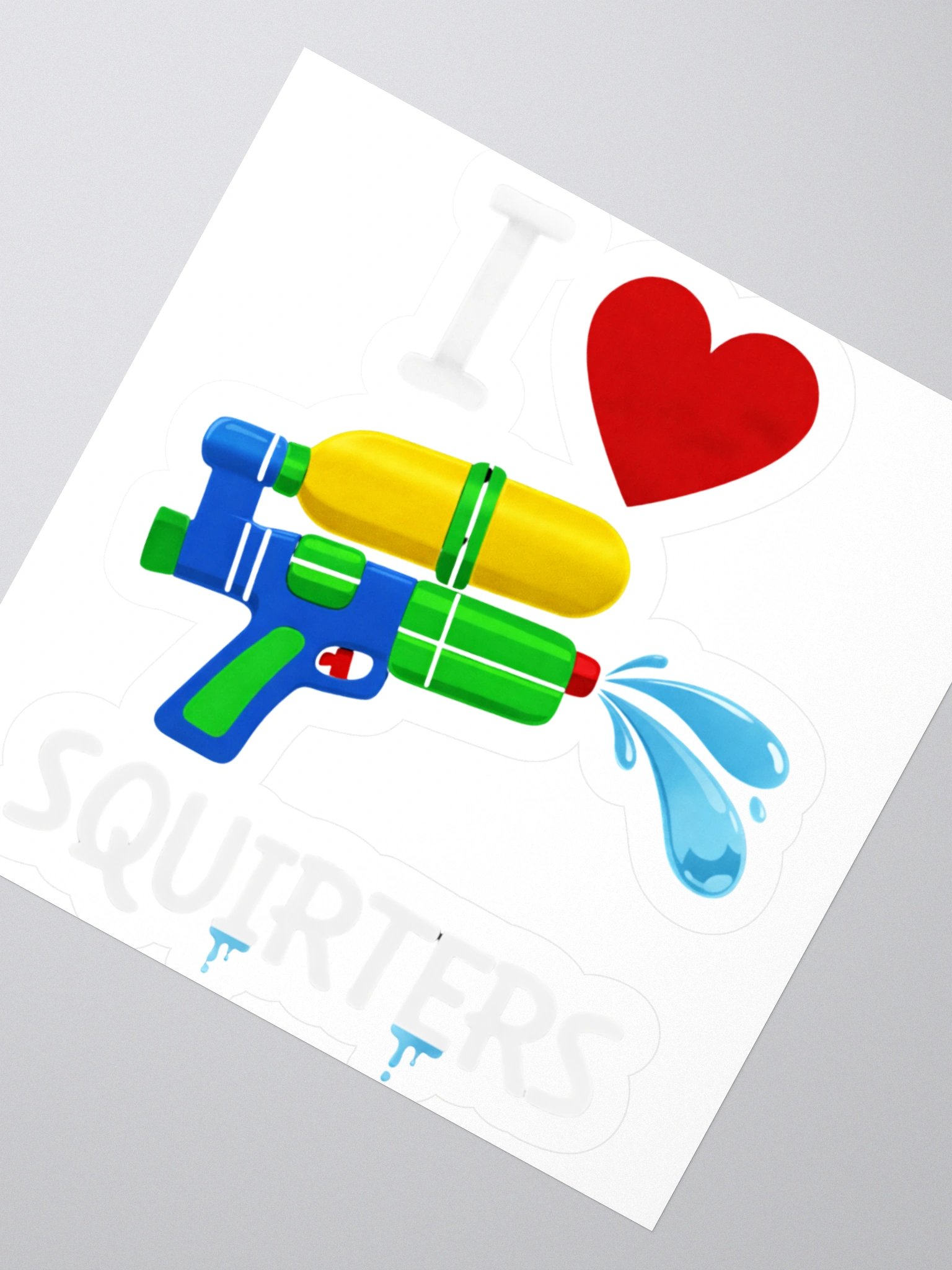 I Love Squirters Sticker product image (8)