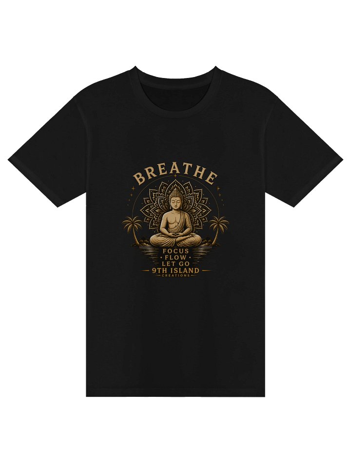 BREATHE — Gold Buddha Mandala Tee product image (4)