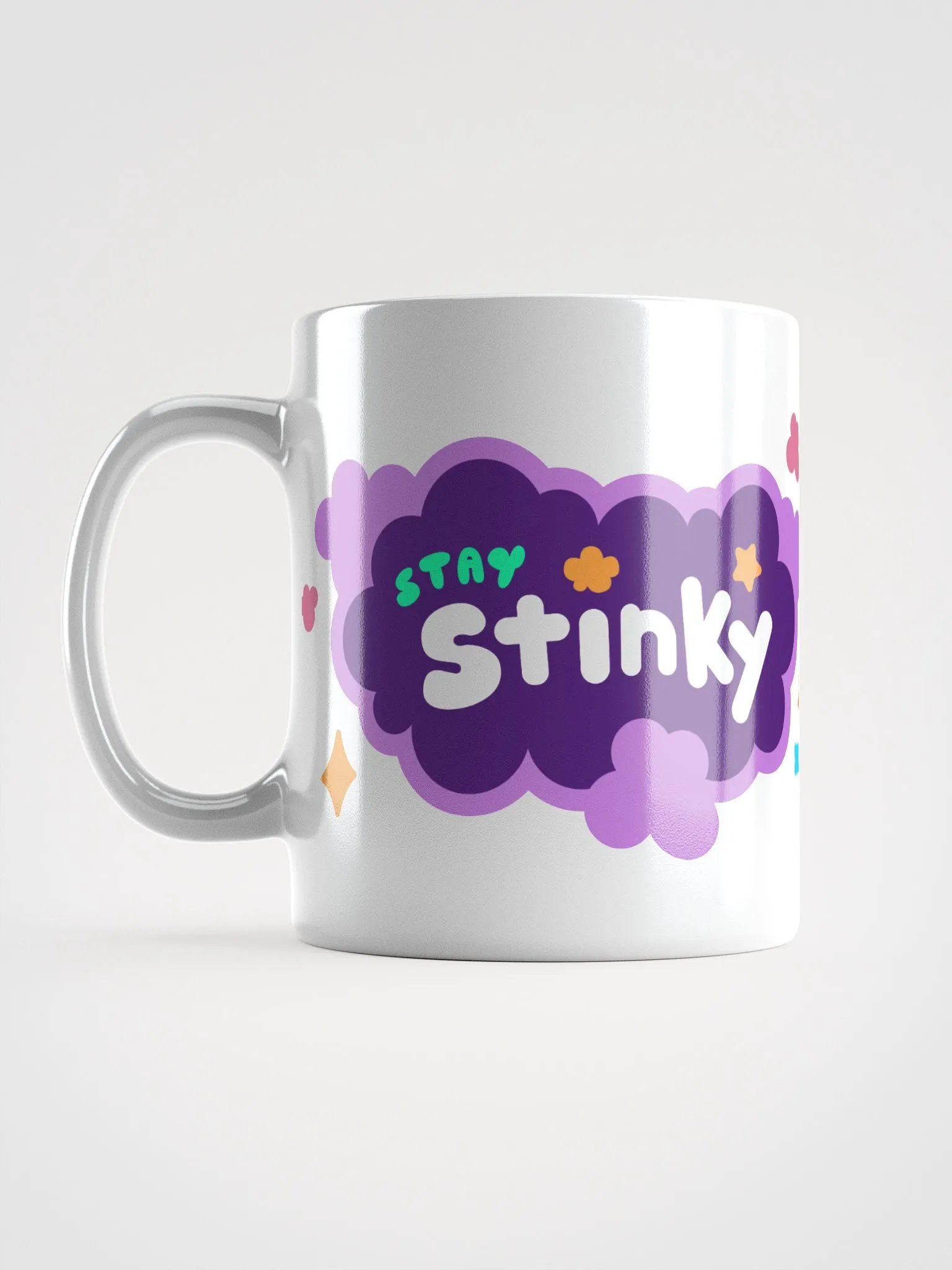 White Frog + Stinky Cloud Mug product image (6)