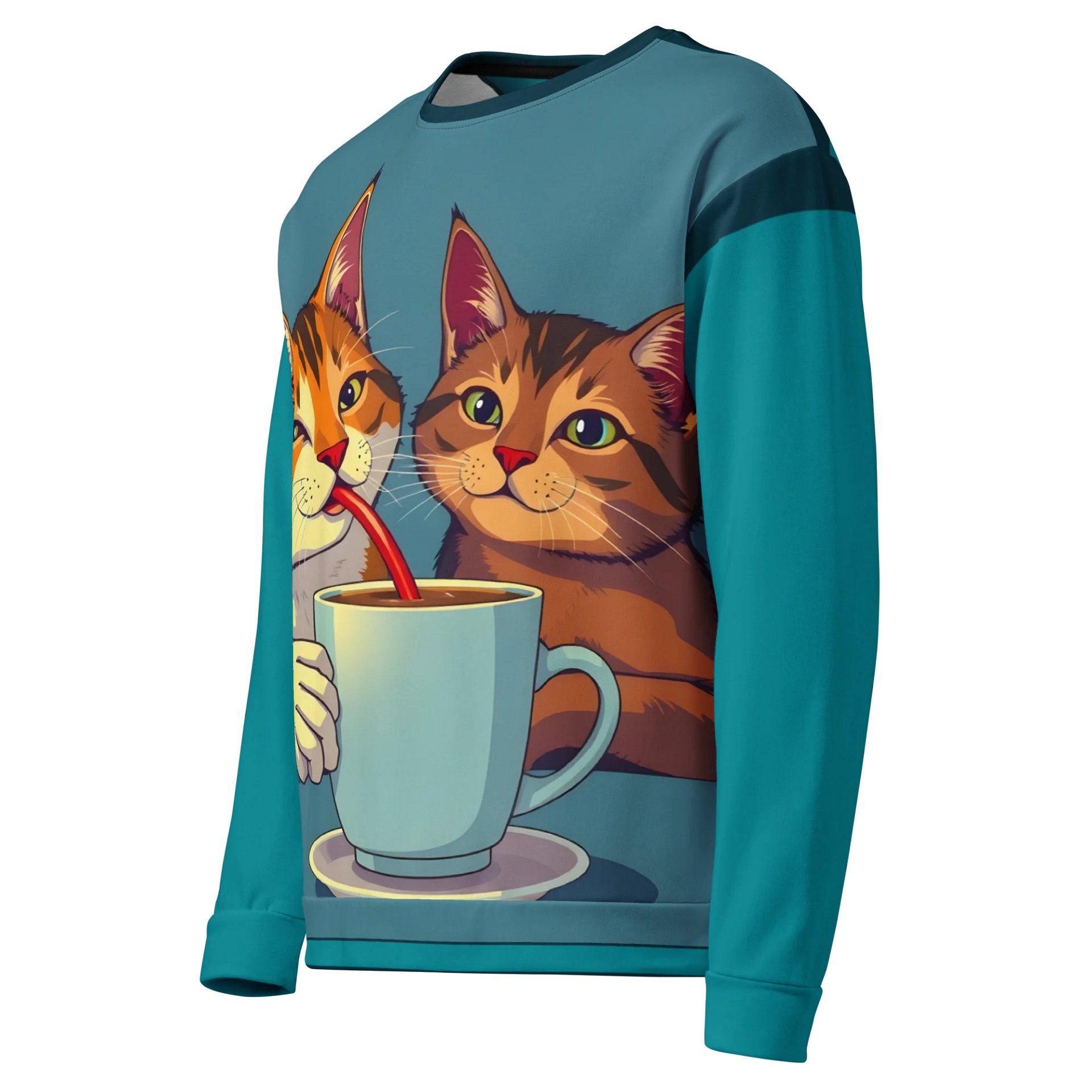 Unisex Sweatshirt-Sip Happens product image (3)