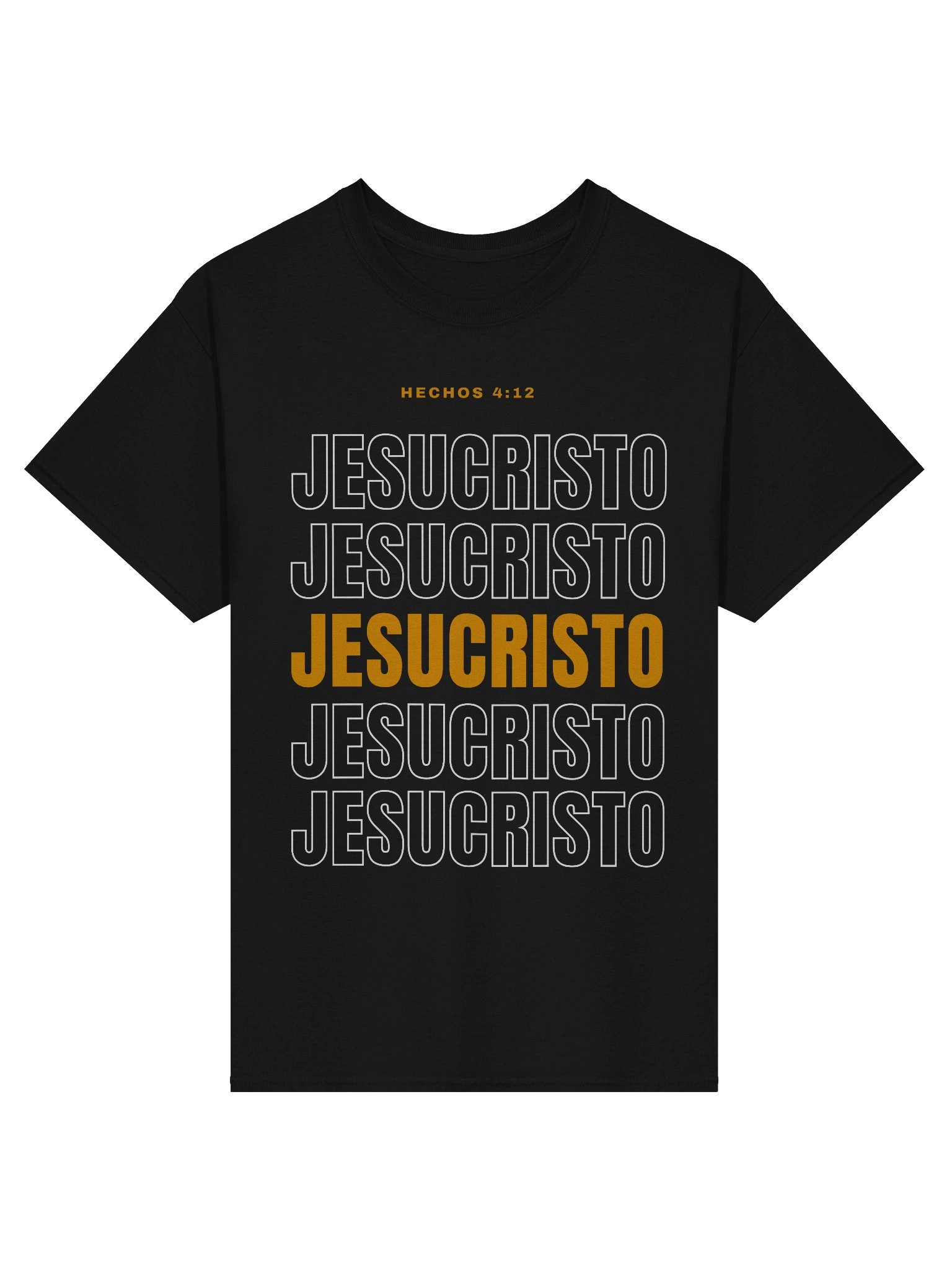 Camiseta Unisex Manga Corta | Hechos 4:12 Jesucristo product image (1)
