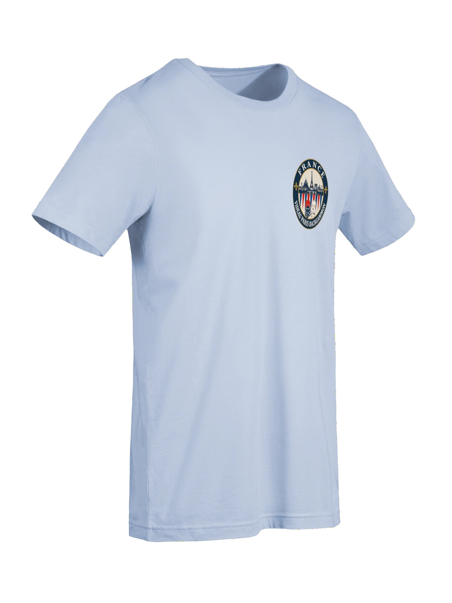 France Paris Backgammon Emblem Tee product image (7)