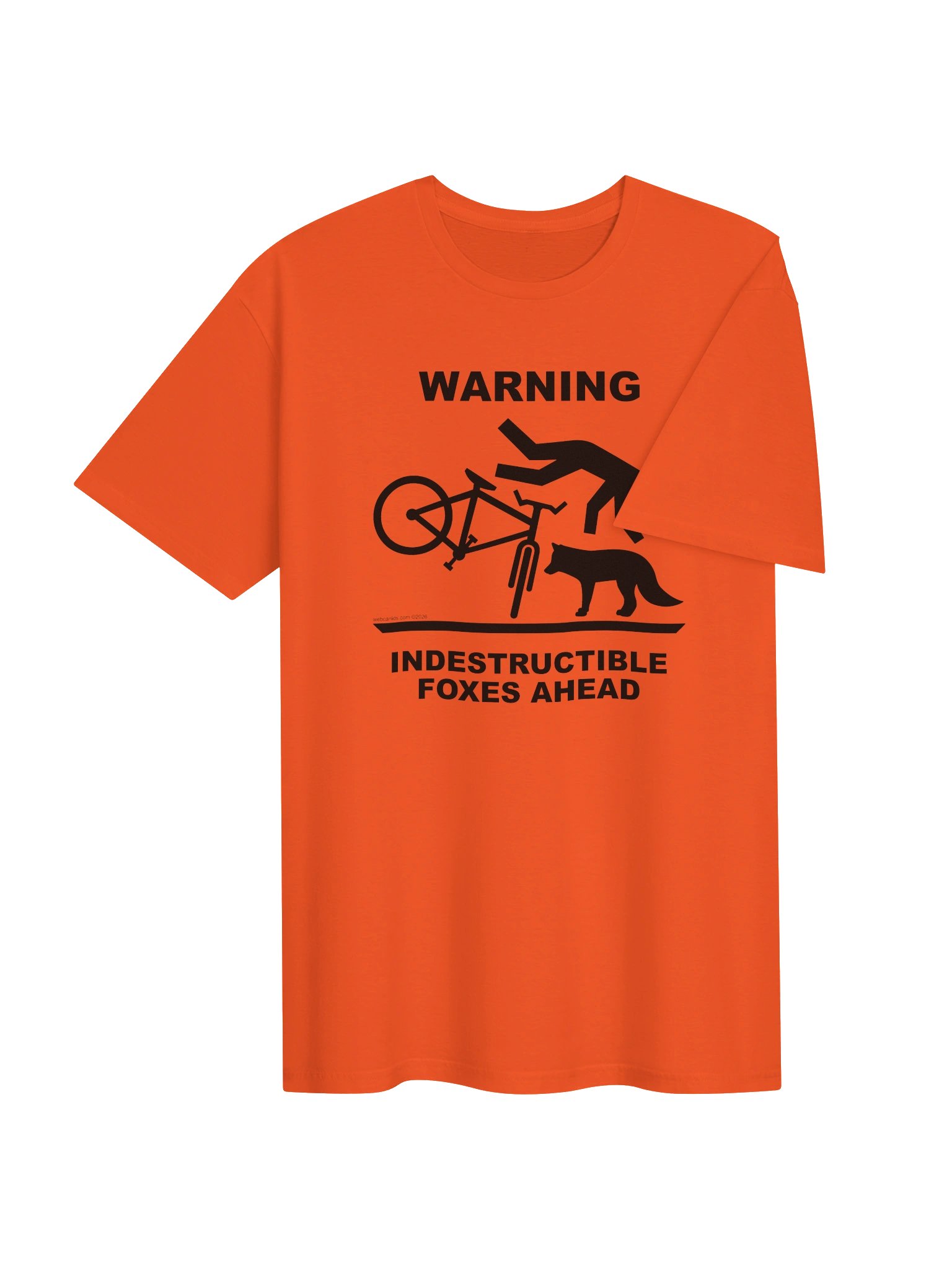 Warning: Indestructible Foxes Ahead T-Shirt product image (4)