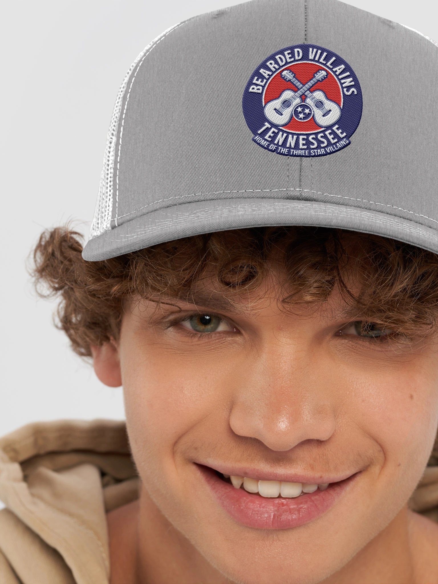 TSV Bearded Villains Richardson Snapback Trucker | State Colors Front Logo | Premium Embroidered Hat product image (43)