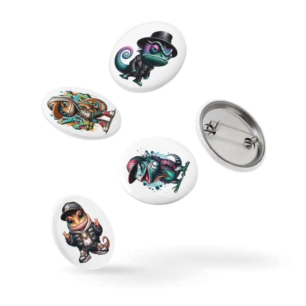 Rebellious Lizards Pin Set product image (7)