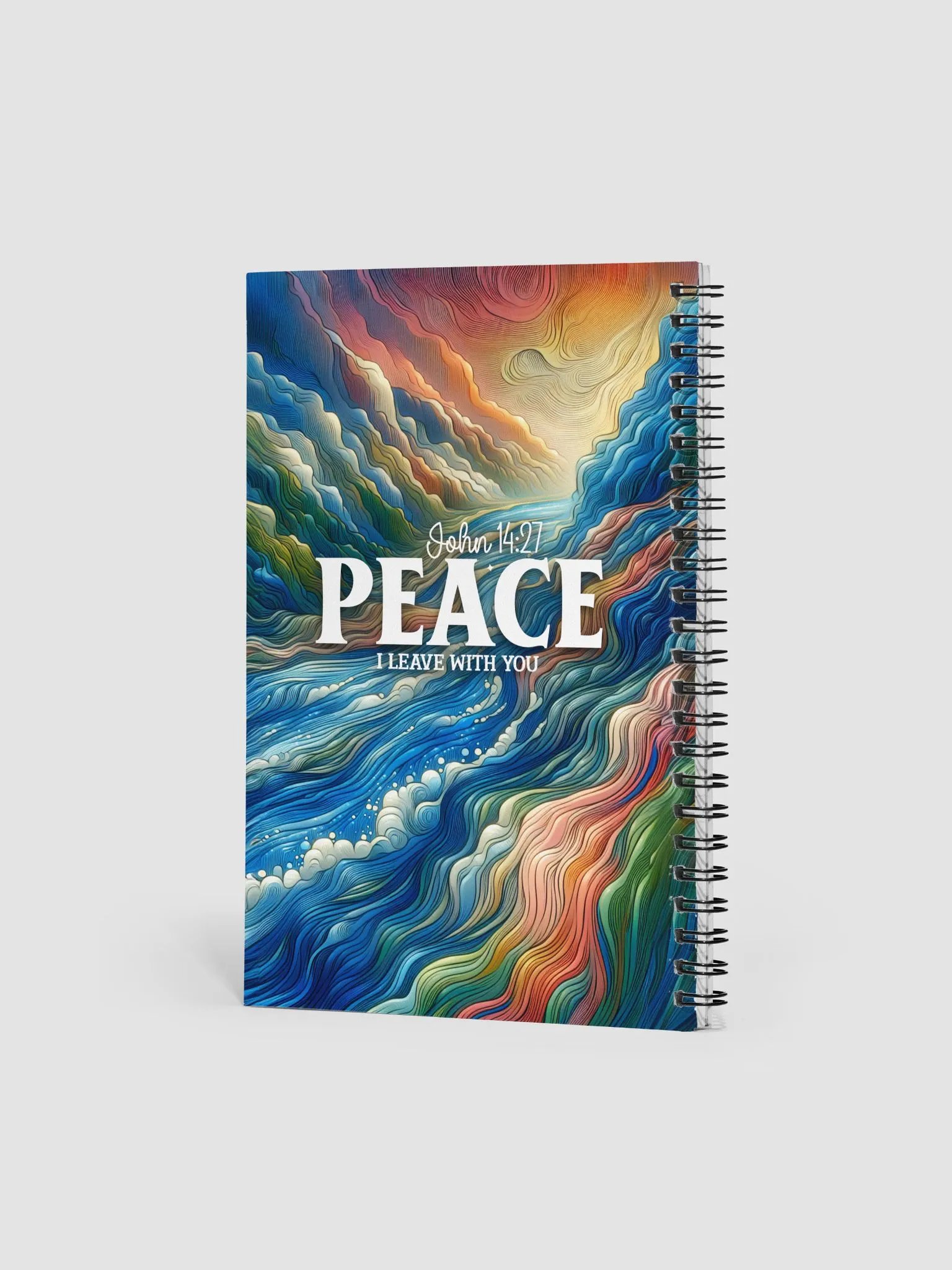 Christian Peace Spiral Notebook product image (5)