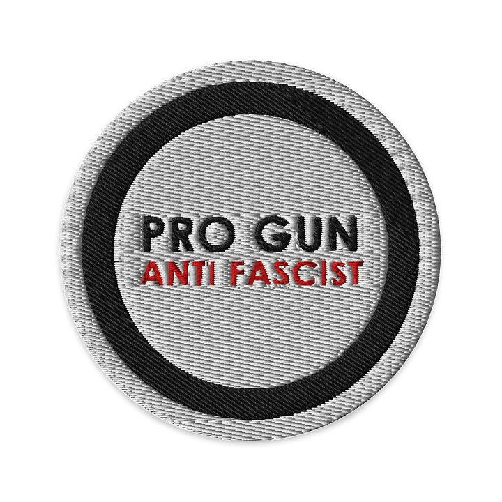 Pro Gun Anti Fascist Patch product image (1)