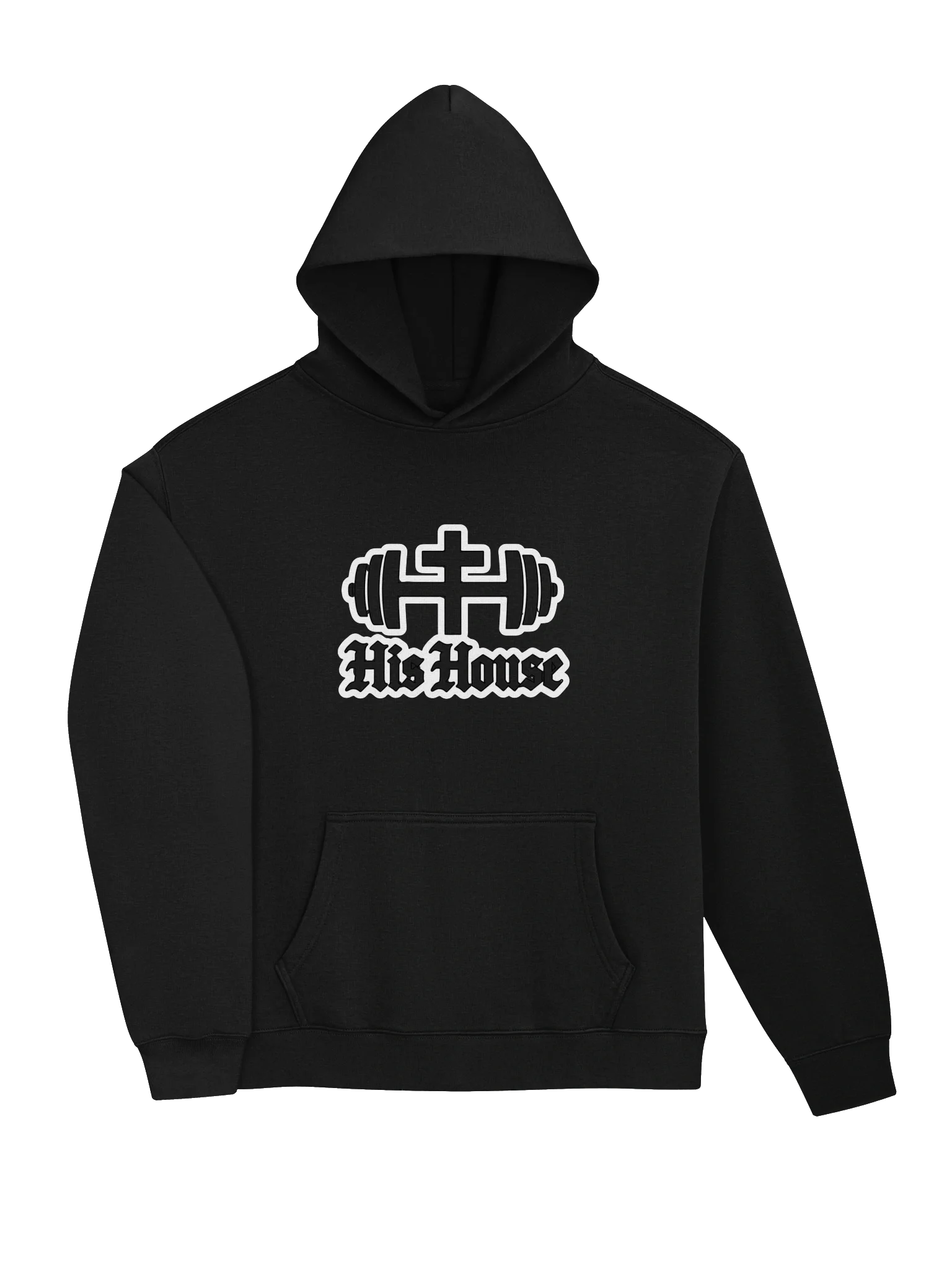 His House Heritage Outline Unisex Relaxed Hoodie by His House