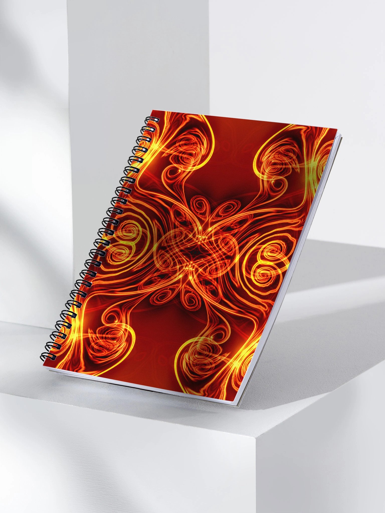 Flame Fusion Spiral Notebook product image (3)