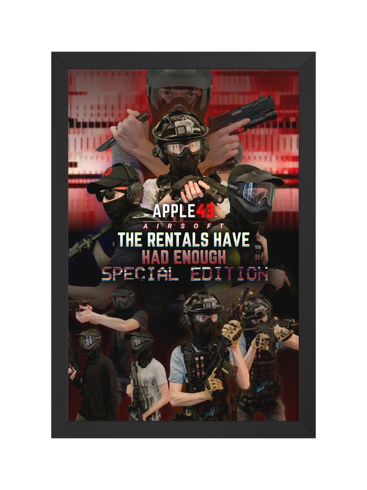 THE RENTALS HAVE HAD ENOUGH: SPECIAL EDITION | Wall-Mounted Poster product image (1)