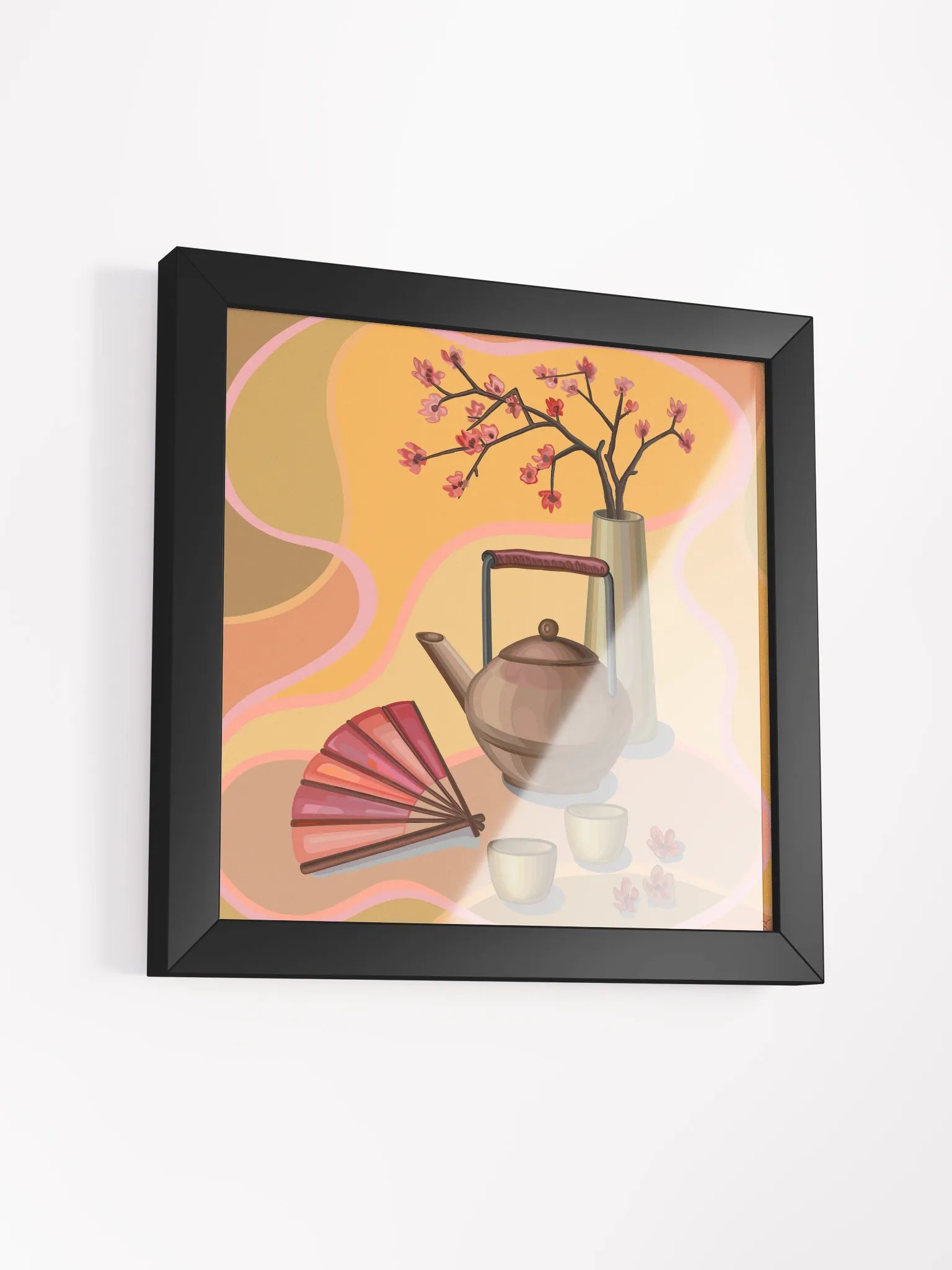 Serenity Blossom Tea Time Poster - Coffee Shop No. 10 product image (33)