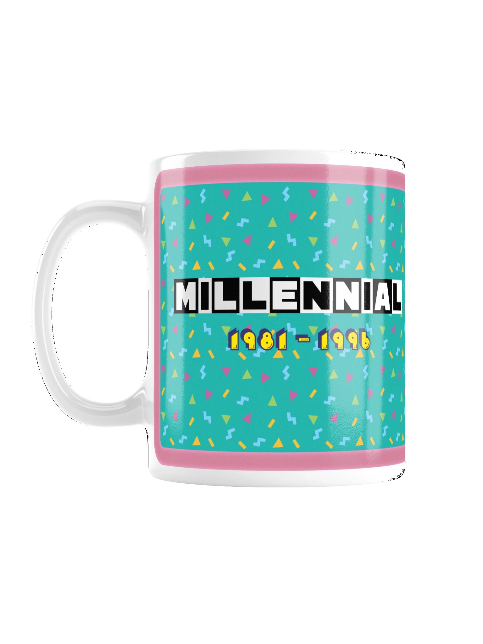Millennial Theme Mug - Green product image (2)