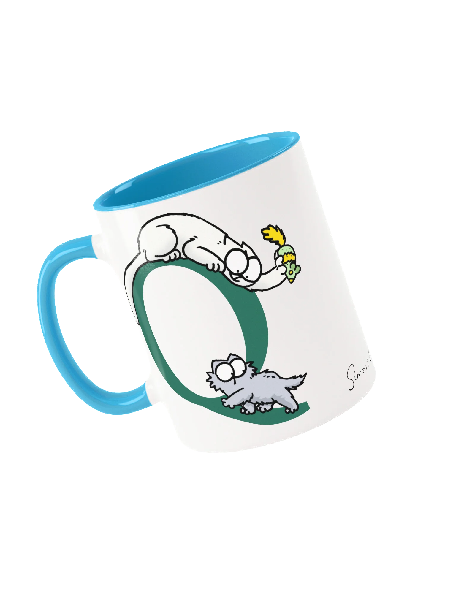 Cat Monogram Mug - Q product image (3)