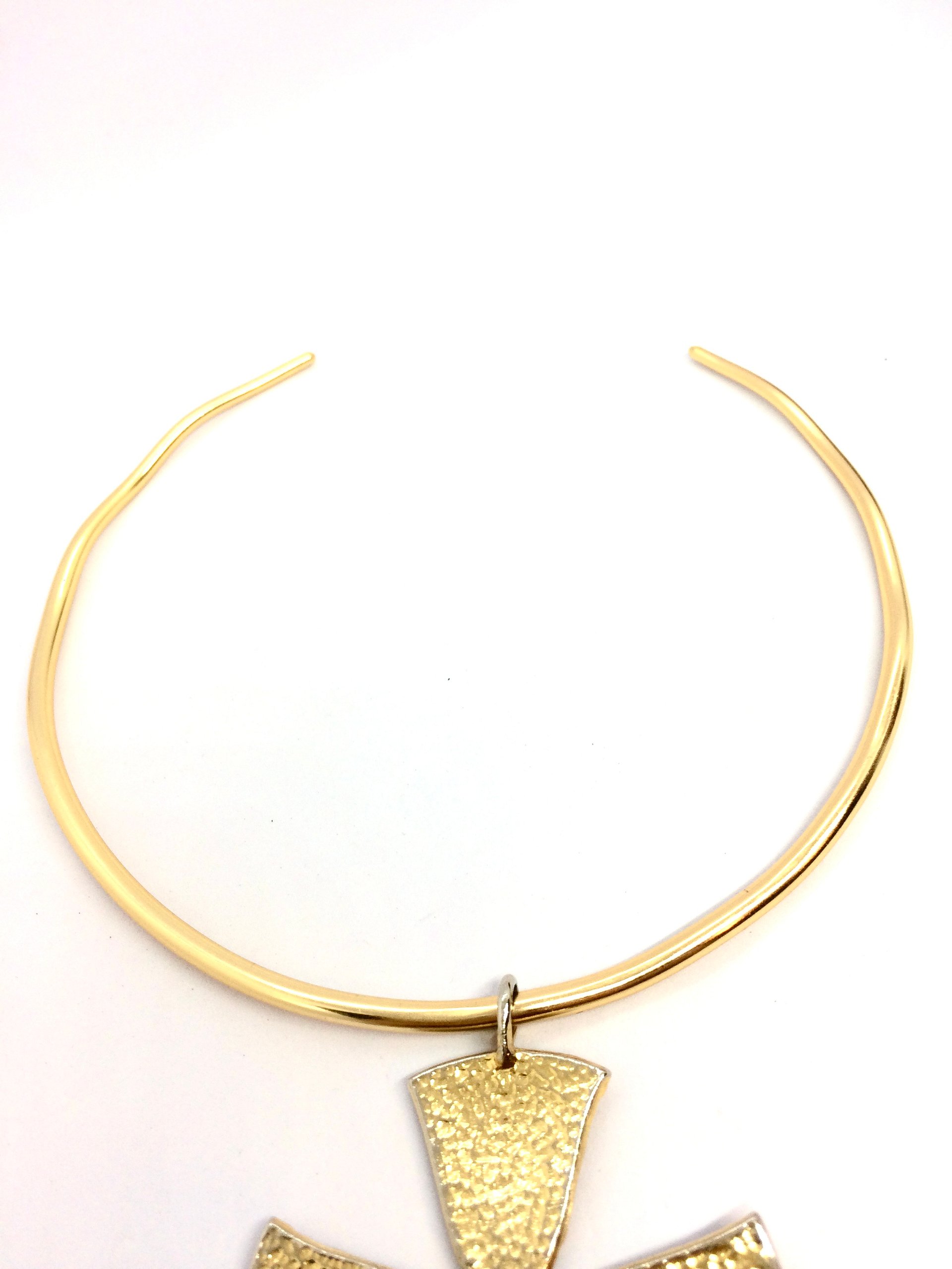 Midnight Cross Torque Necklace product image (8)