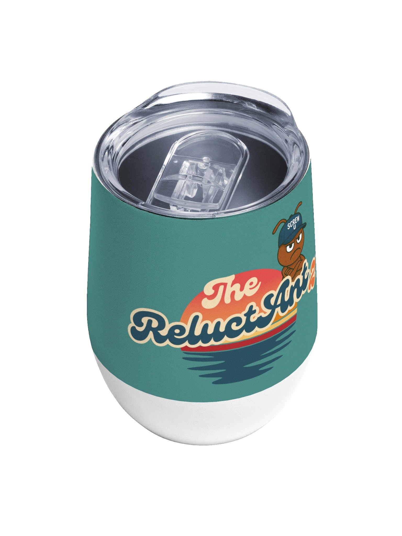 Screw U Wine Tumbler by The ReluctAntz - Cool Drift product image (4)
