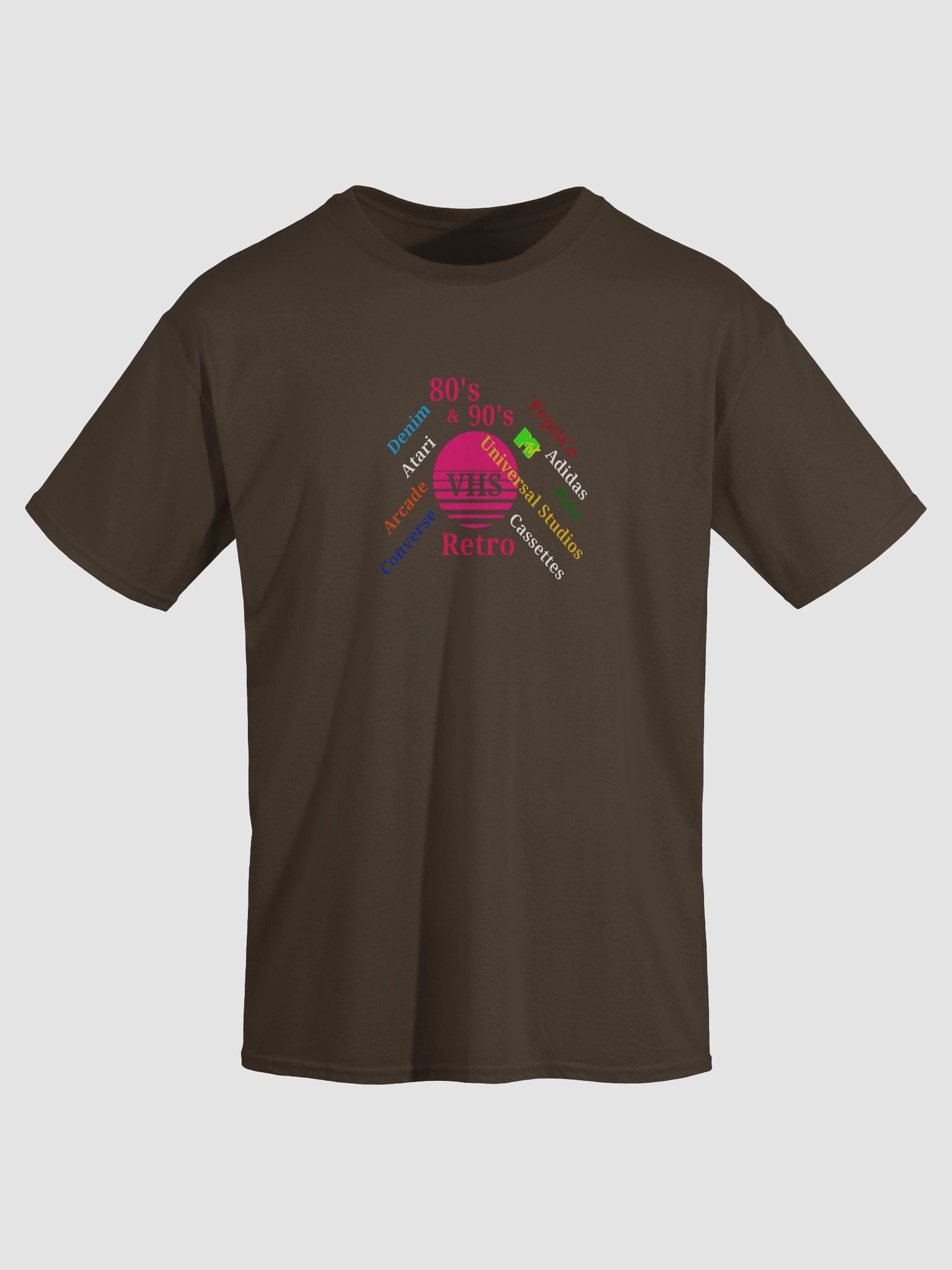 Retro VHS Circle Graphic Tee product image (3)