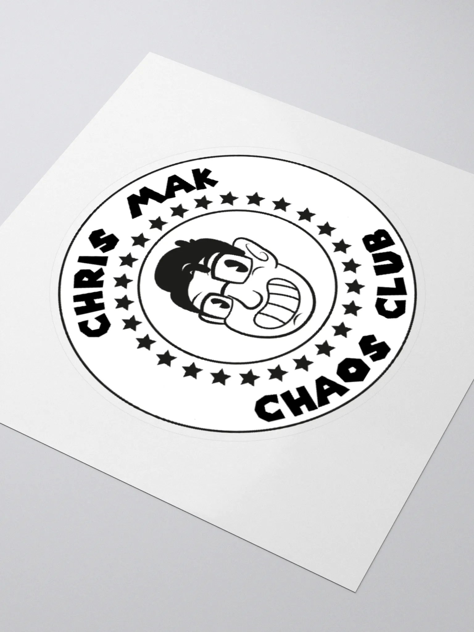 CHAOS CLUB STICKER product image (12)