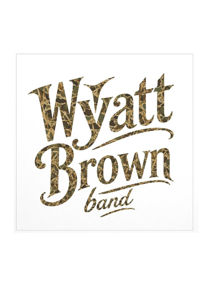 Wyatt Brown Band bumper sticker product image (2)