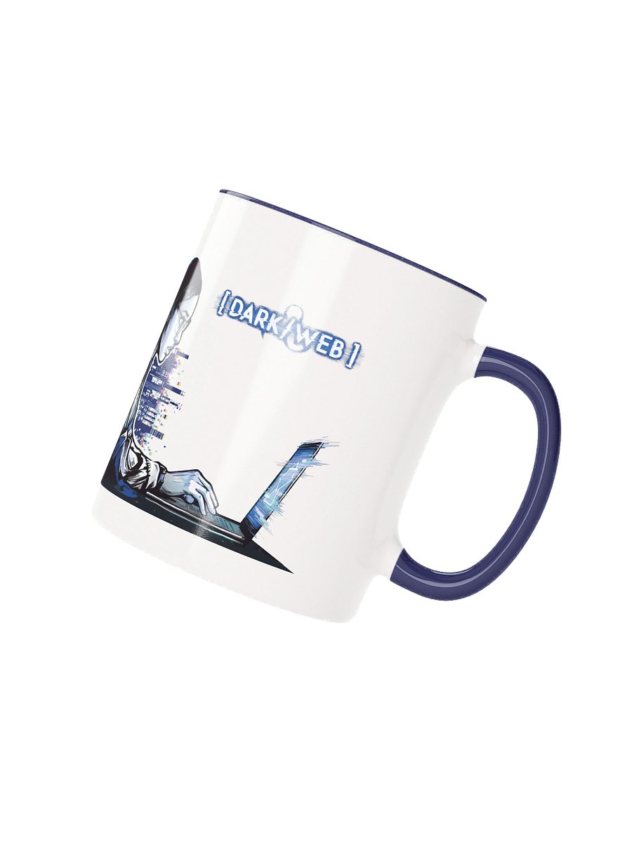 [DARK/WEB]: "EMAIL FROM MOLLY!" Blue Coffee Mug product image (2)