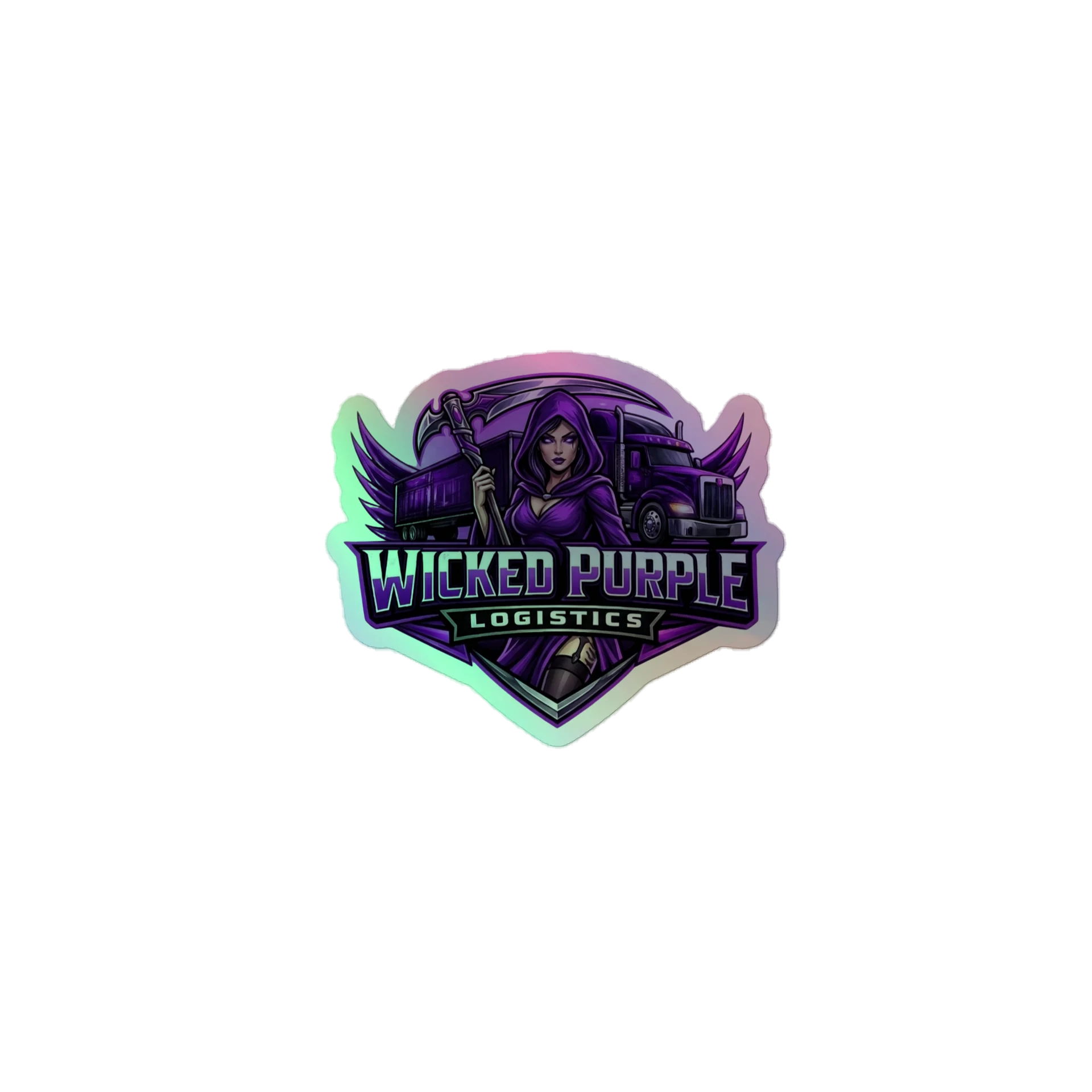 Grim Reaper's Ride Holographic Sticker Sheet product image (1)