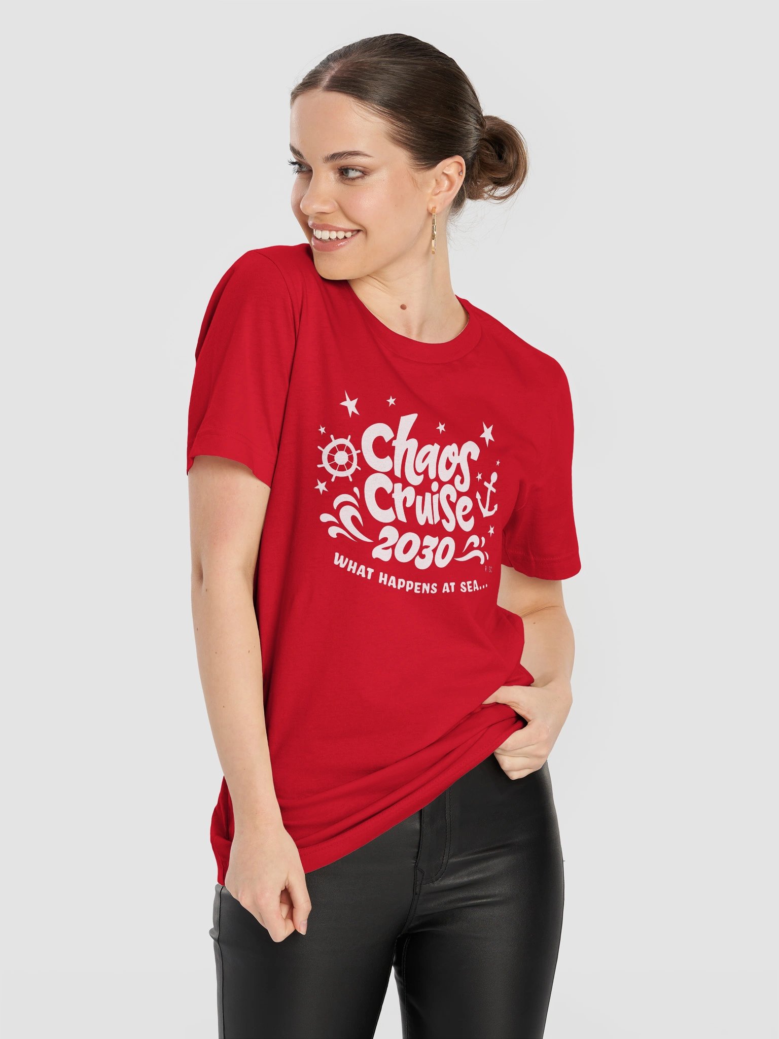 Chaos Cruise T-shirt (White) product image (11)