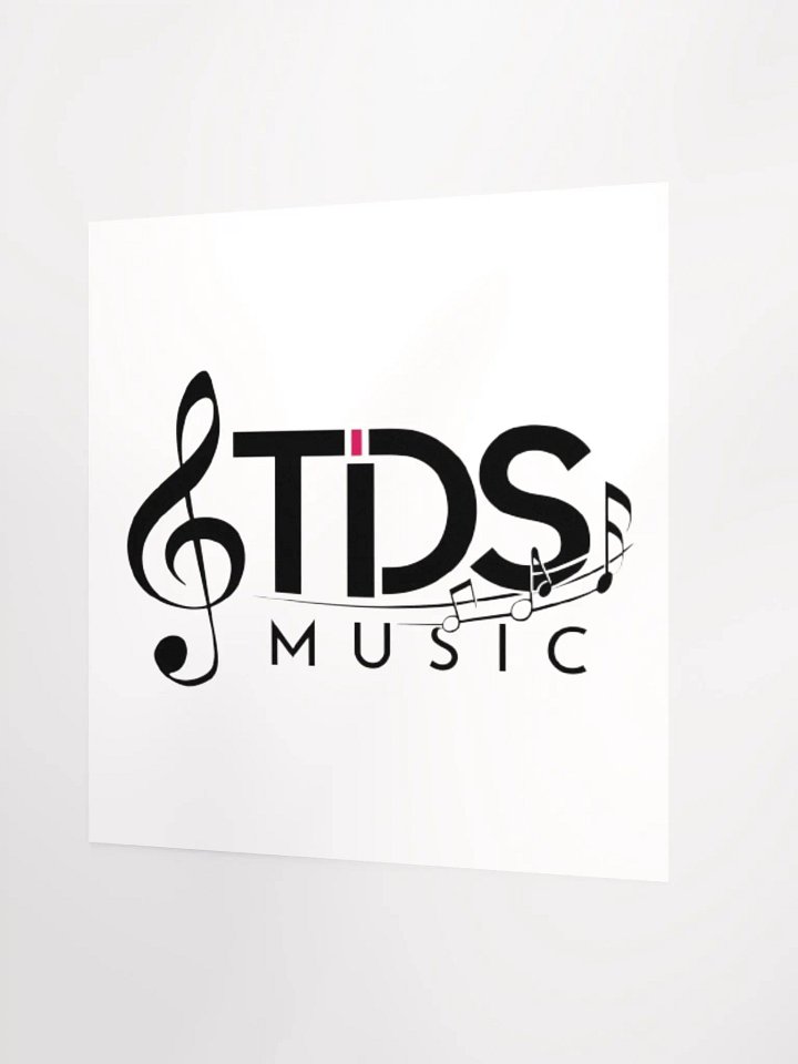 TDS Music Enhanced Matte Poster - Music Themed Art product image (2)