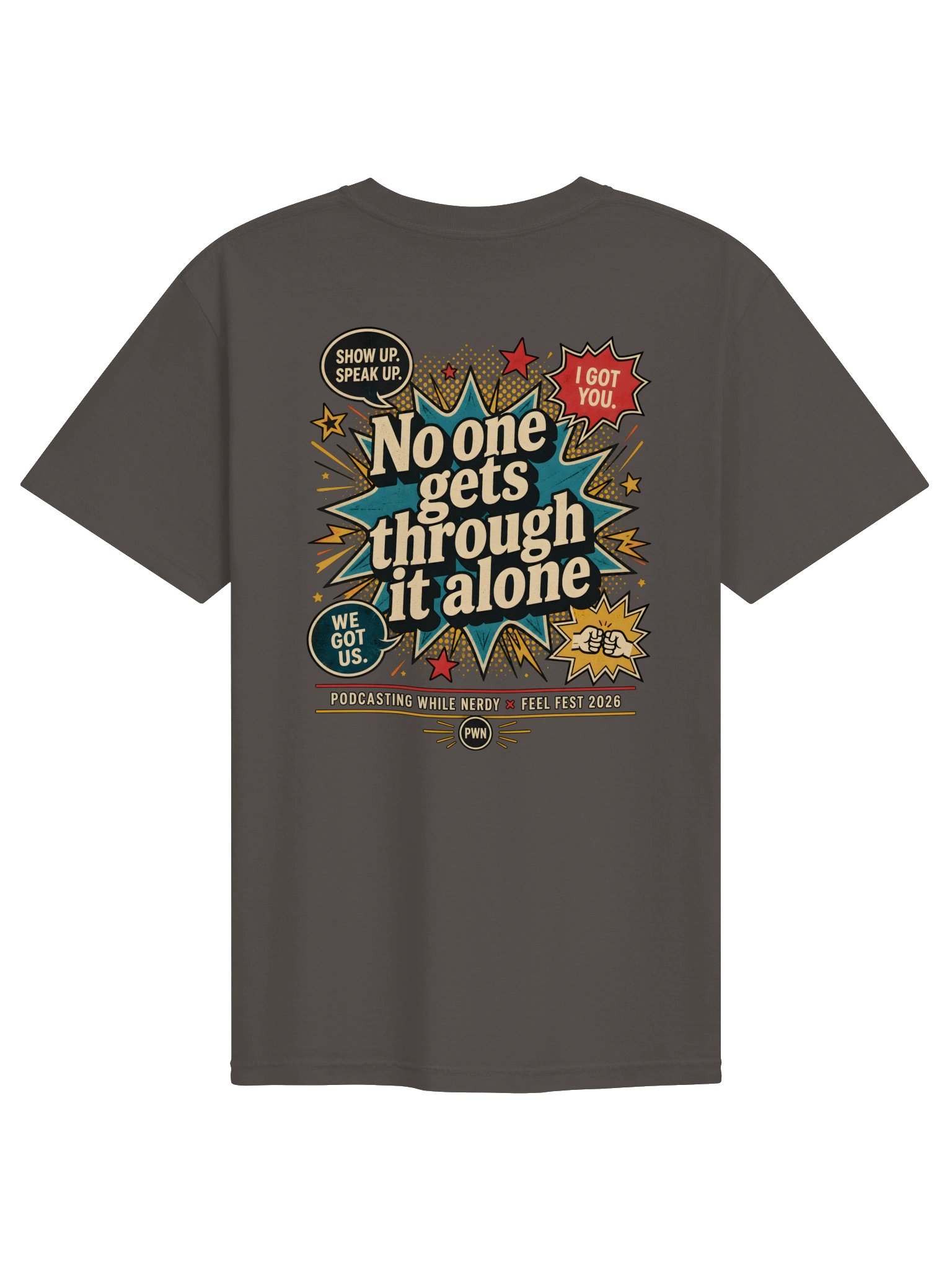 The Sidekick Club — Feel Fest 2026 Heavyweight T-Shirt product image (2)