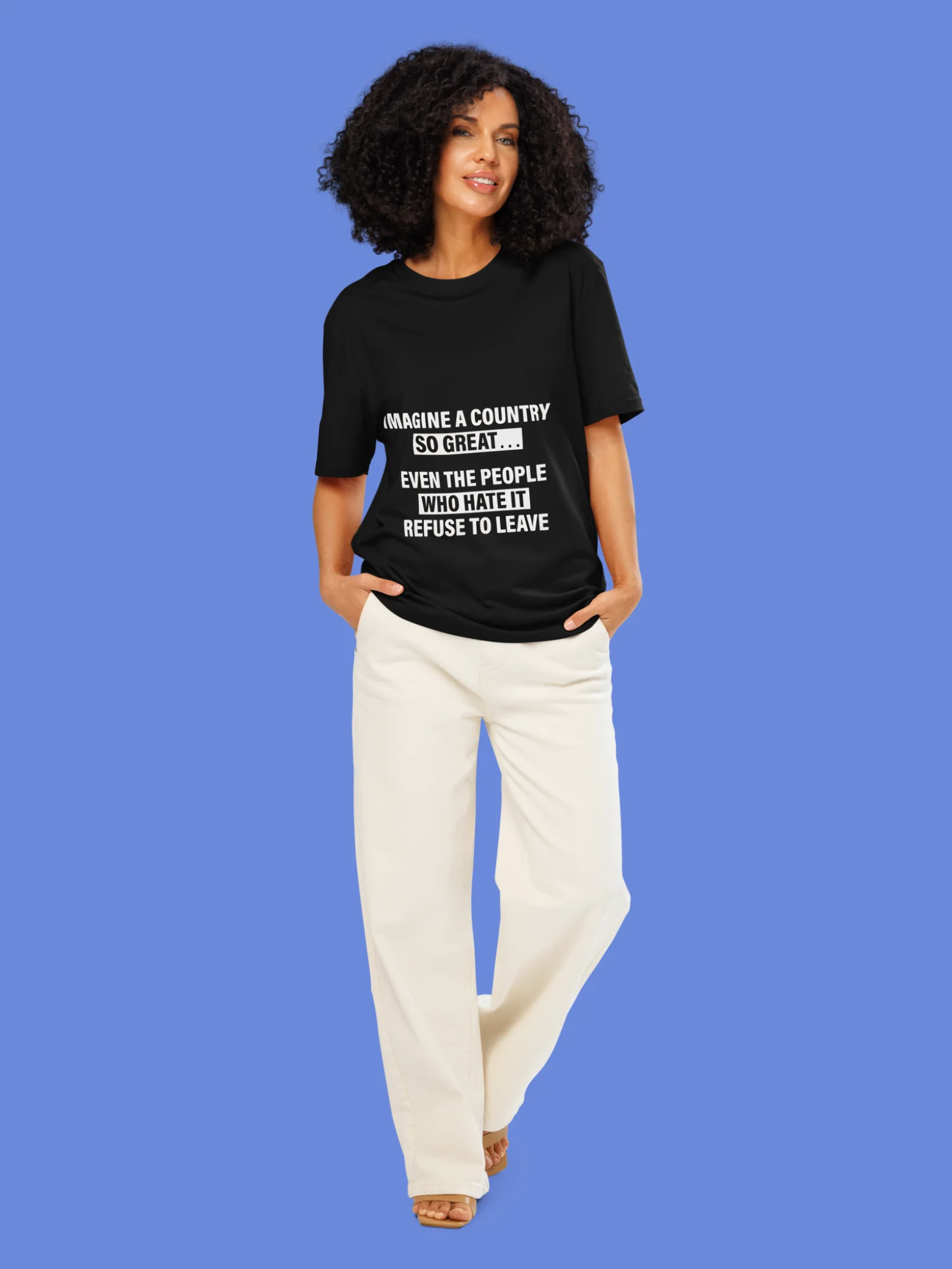 Imagine A Country So Great Shirt product image (13)