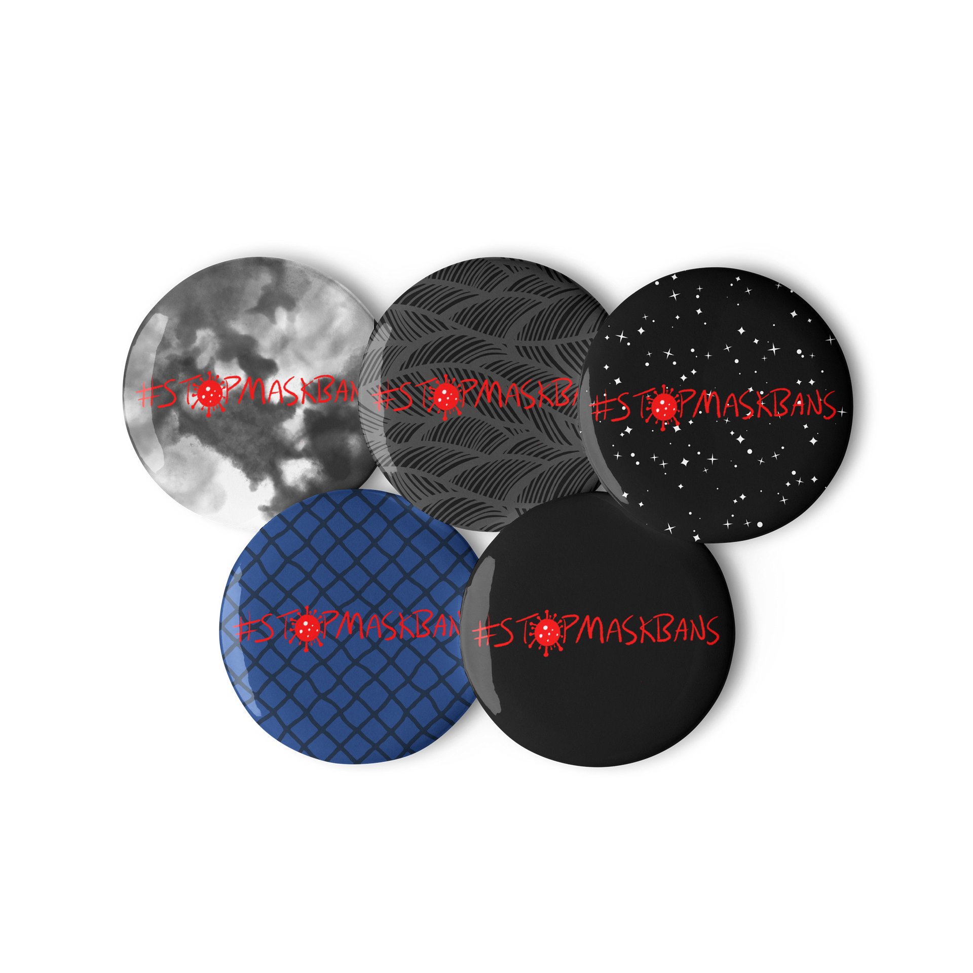 Stop Mask Bans button product image (2)
