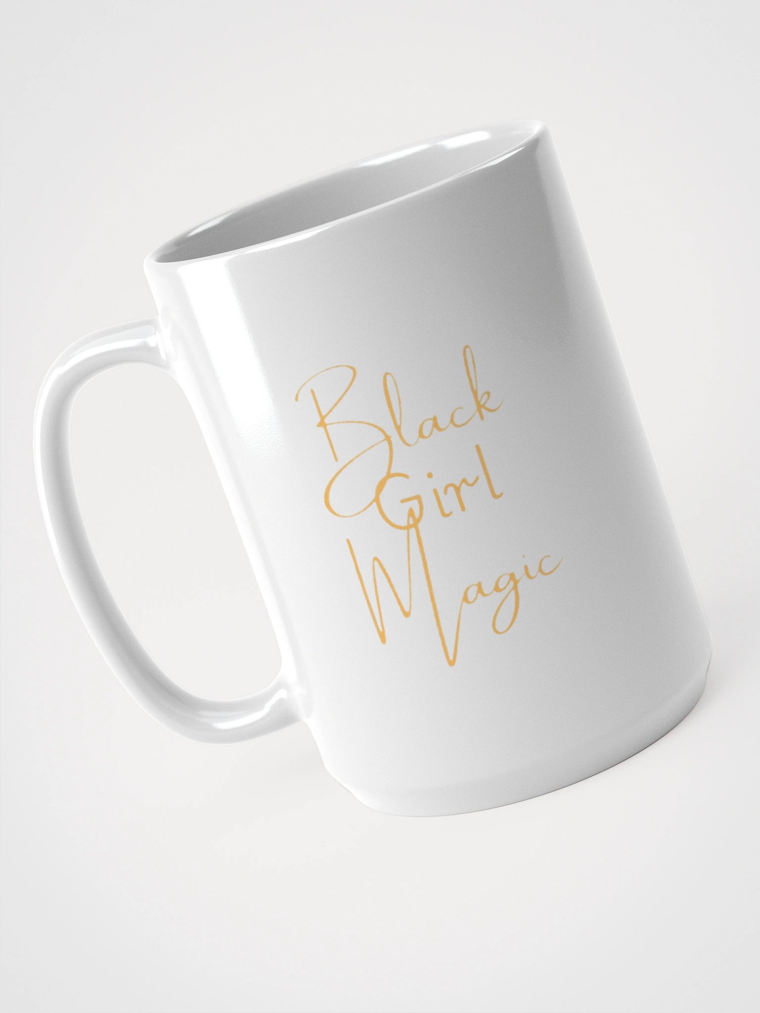 BLACK GIRL MAGIC GLOSSY MUG product image (3)