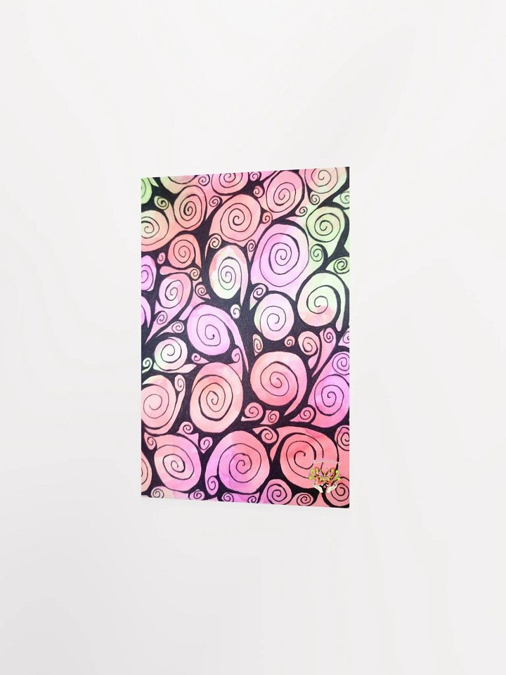 Whimsical Swirls Enhanced Poster product image (2)