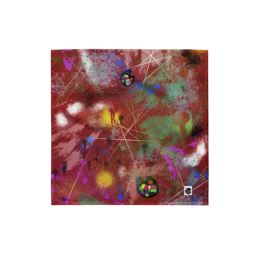 SplatterWear 'Radish' Bandana product image (1)