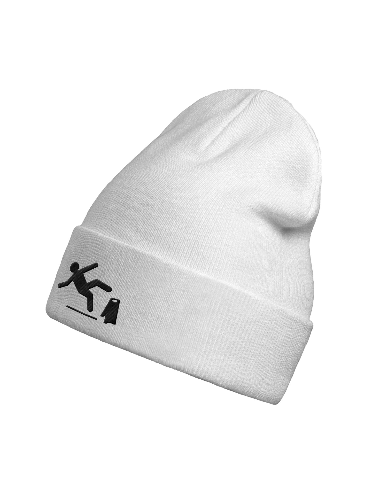 Wet Floor Bold Beanie (light mode) product image (2)