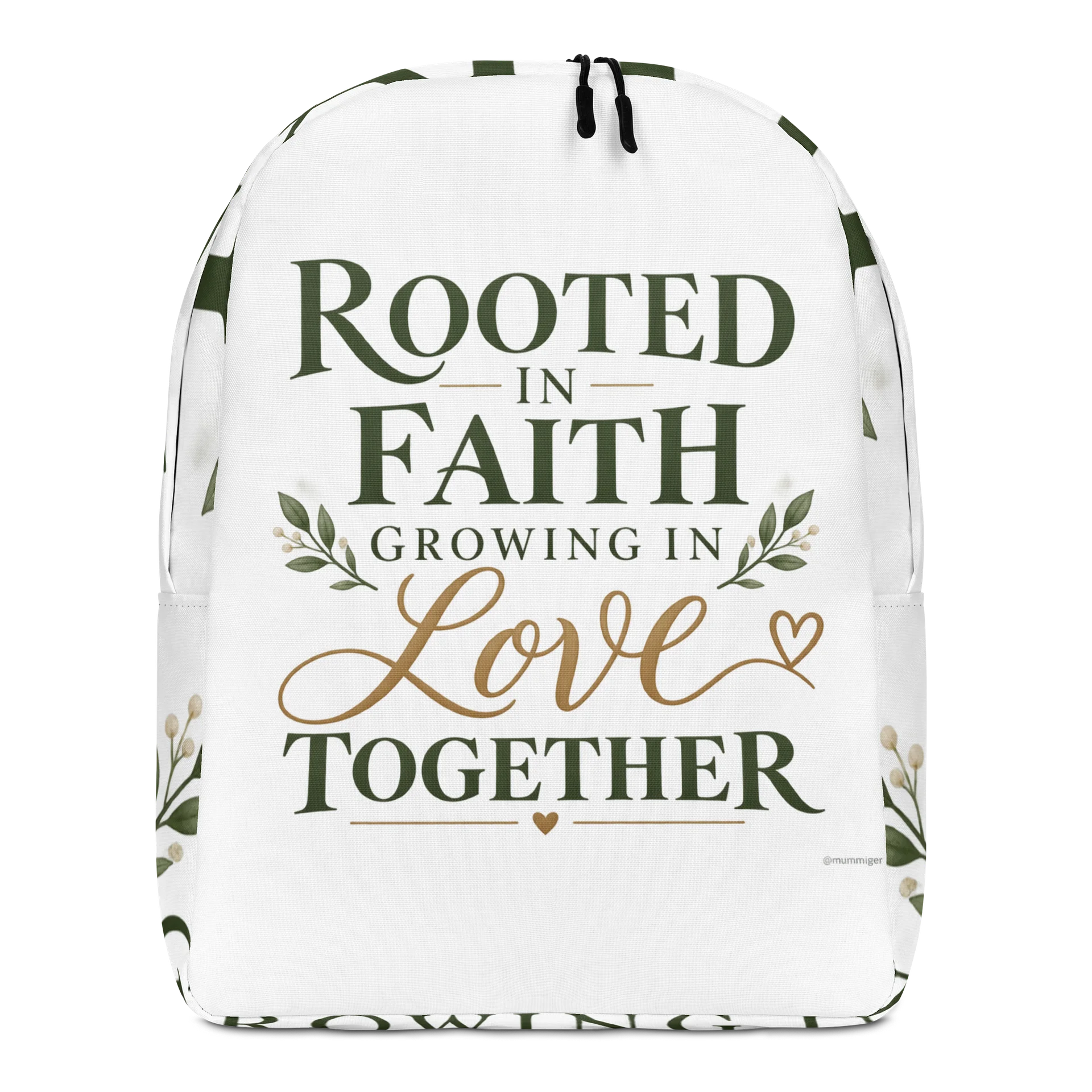 Rooted in Faith Minimalist Backpack product image (1)