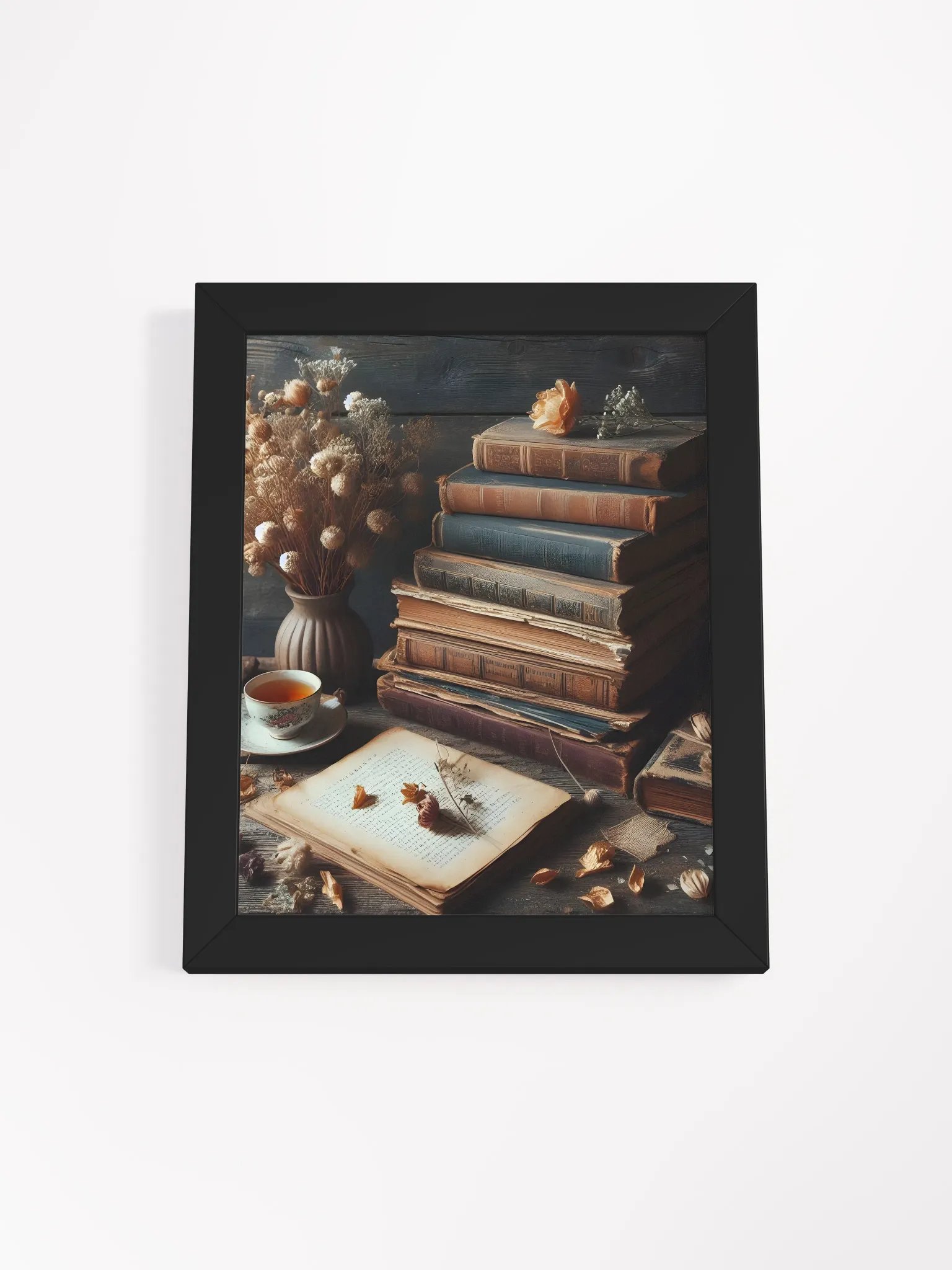 Rustic Reading Corner Matte Poster In Frame product image (8)