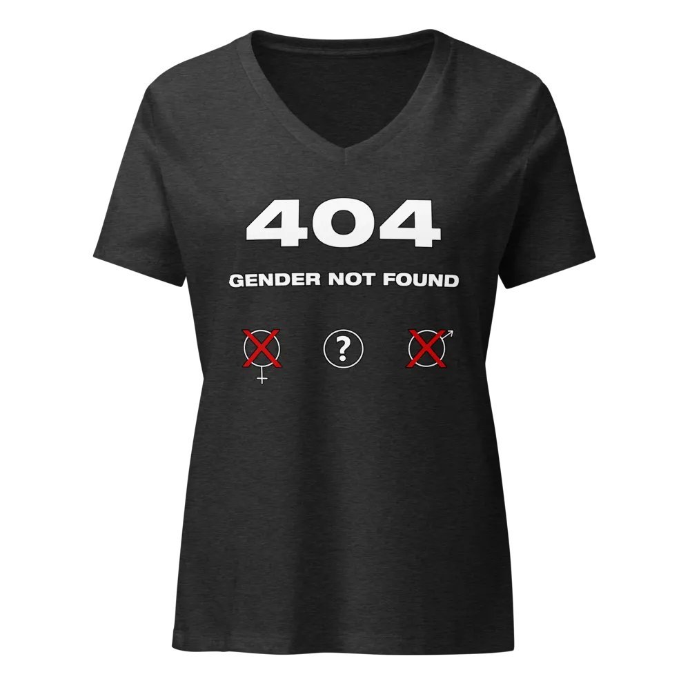 404 Gender Not Found V Neck product image (3)