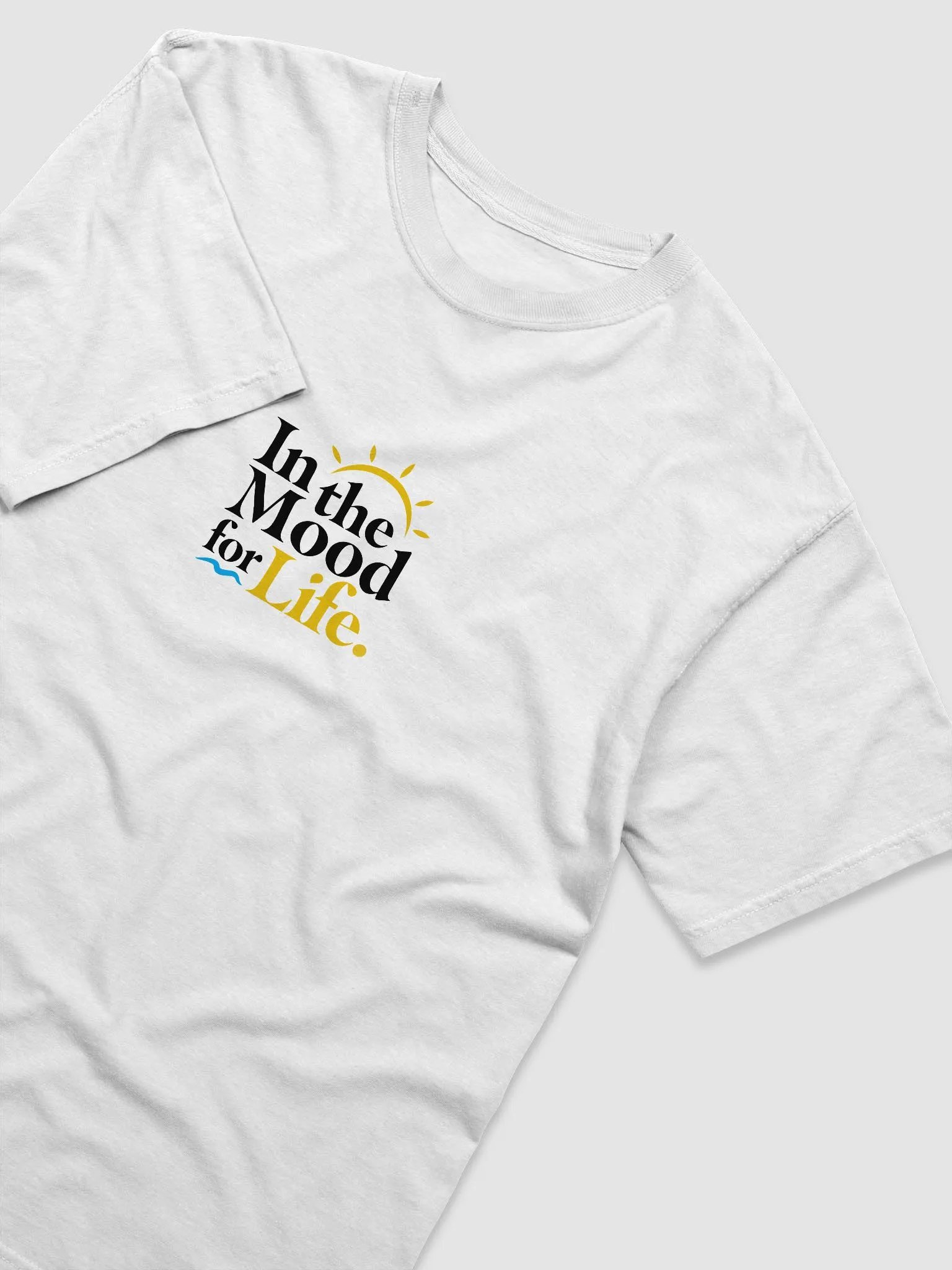 White 100% Cotton Tee | Summit Logo product image (3)