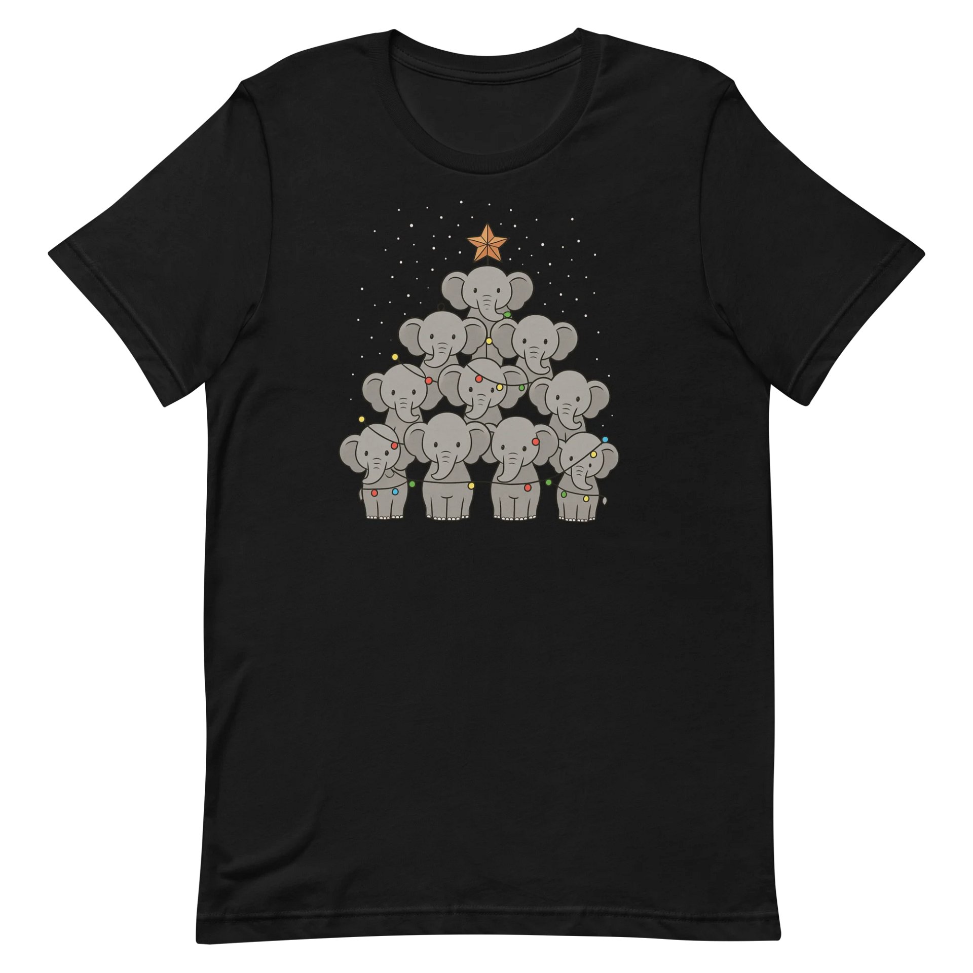Elephant Christmas Tree T-Shirt product image (2)