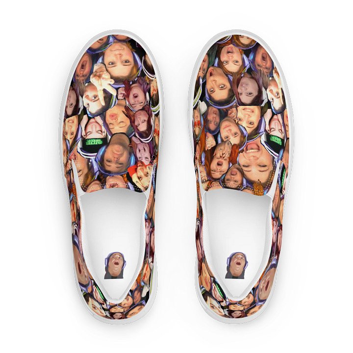 Many Face of Poop Womens Slip-ons product image (1)