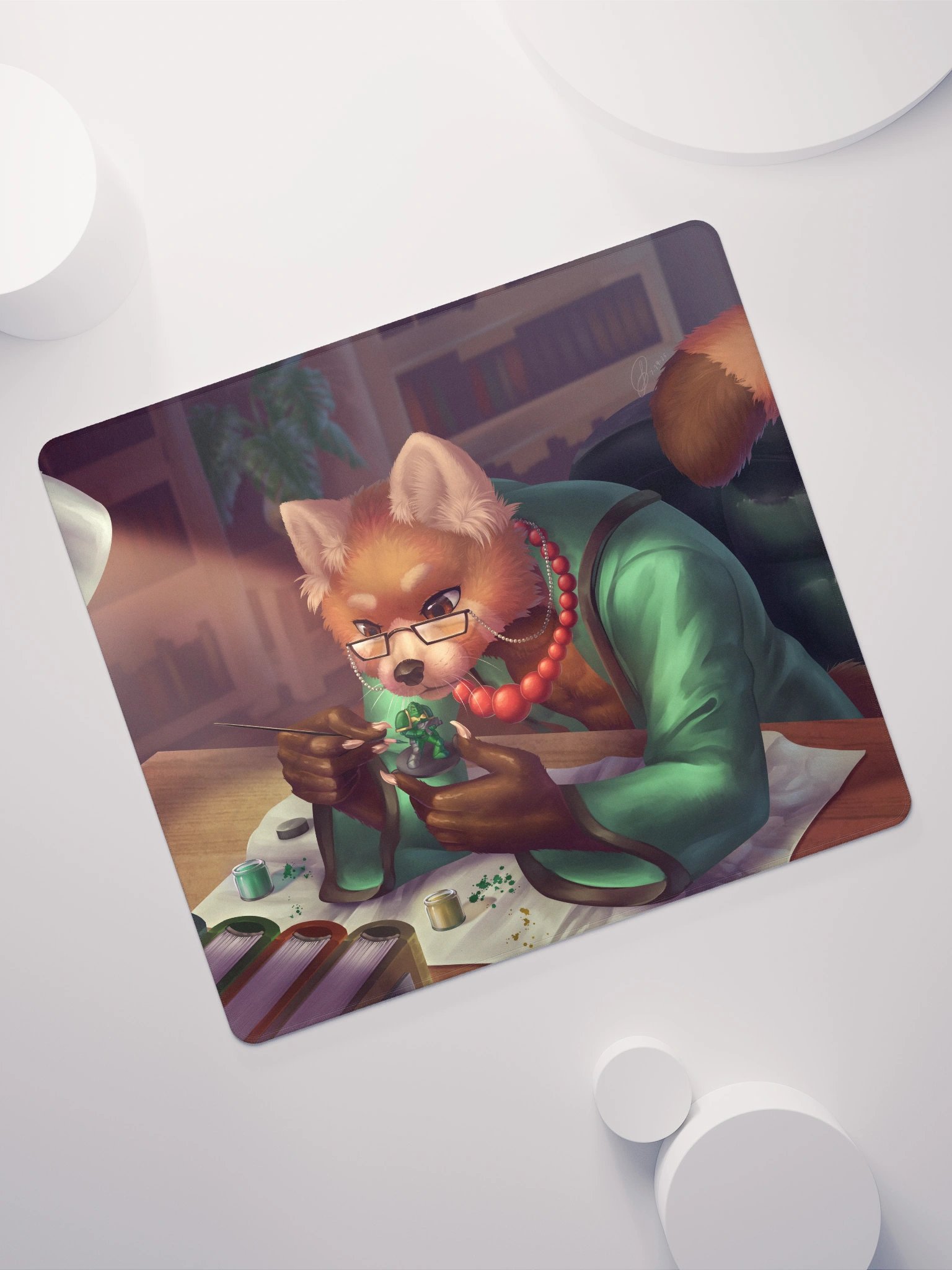 Painterly Panda - Mouse Pad product image (11)