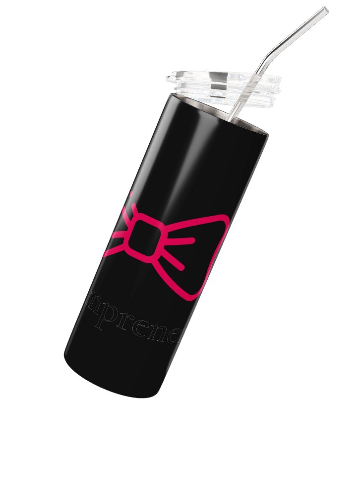 Mompreneur Pink Bow Insulated Cup product image (2)