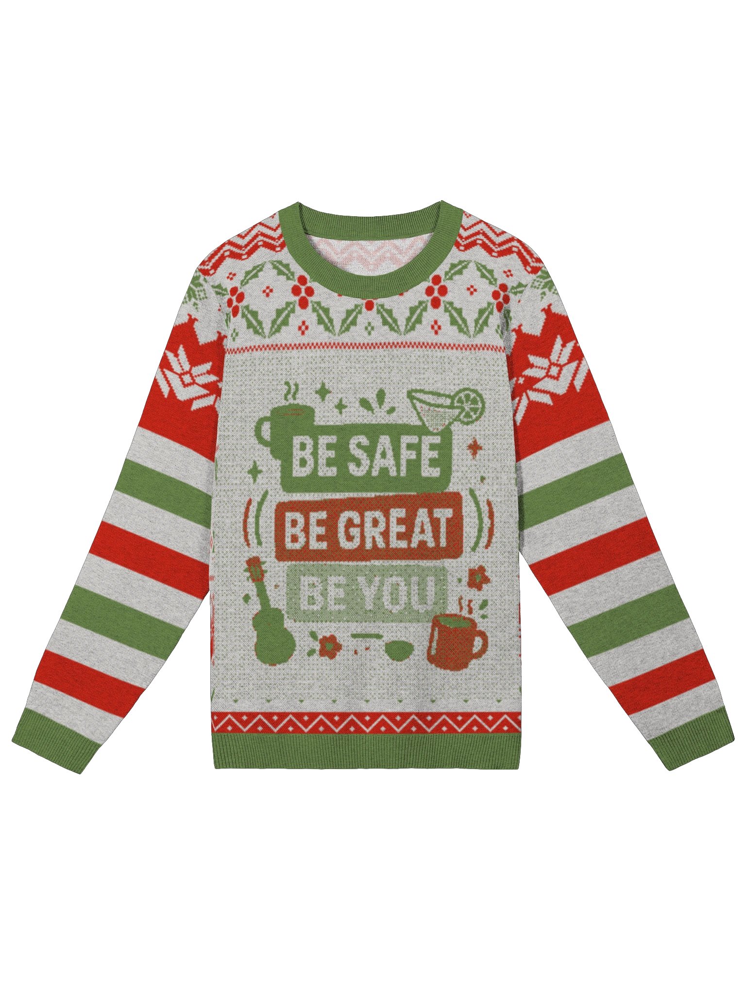 Festive Holiday Cheer Knitted Crewneck product image (2)