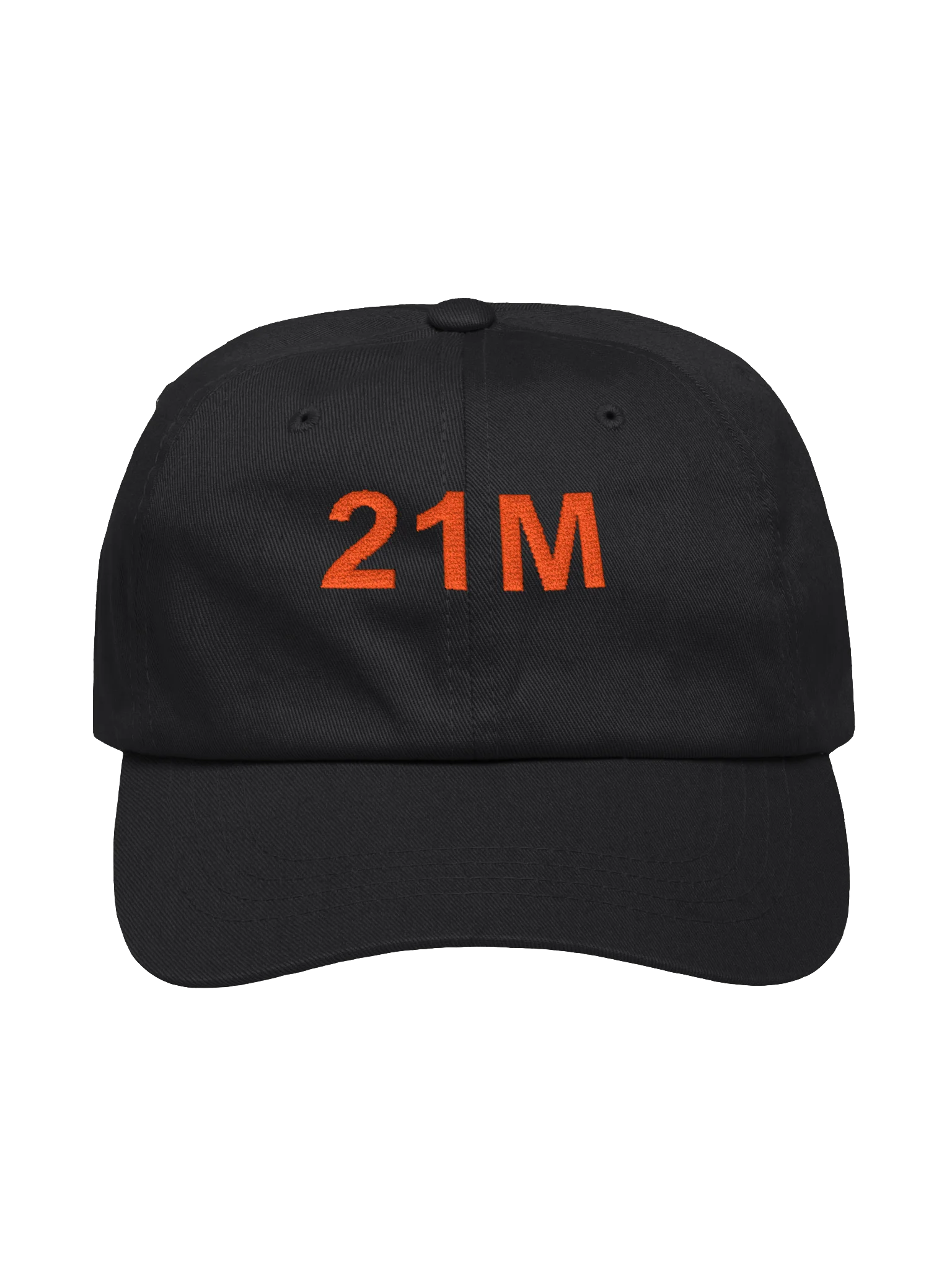 21M Bitcoin Embroidered Dad Hat product image (2)