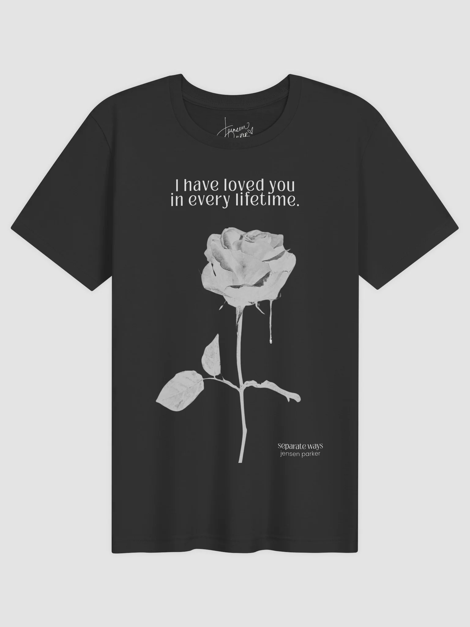 Separate Ways - Black Rose - T-Shirt product image (1)