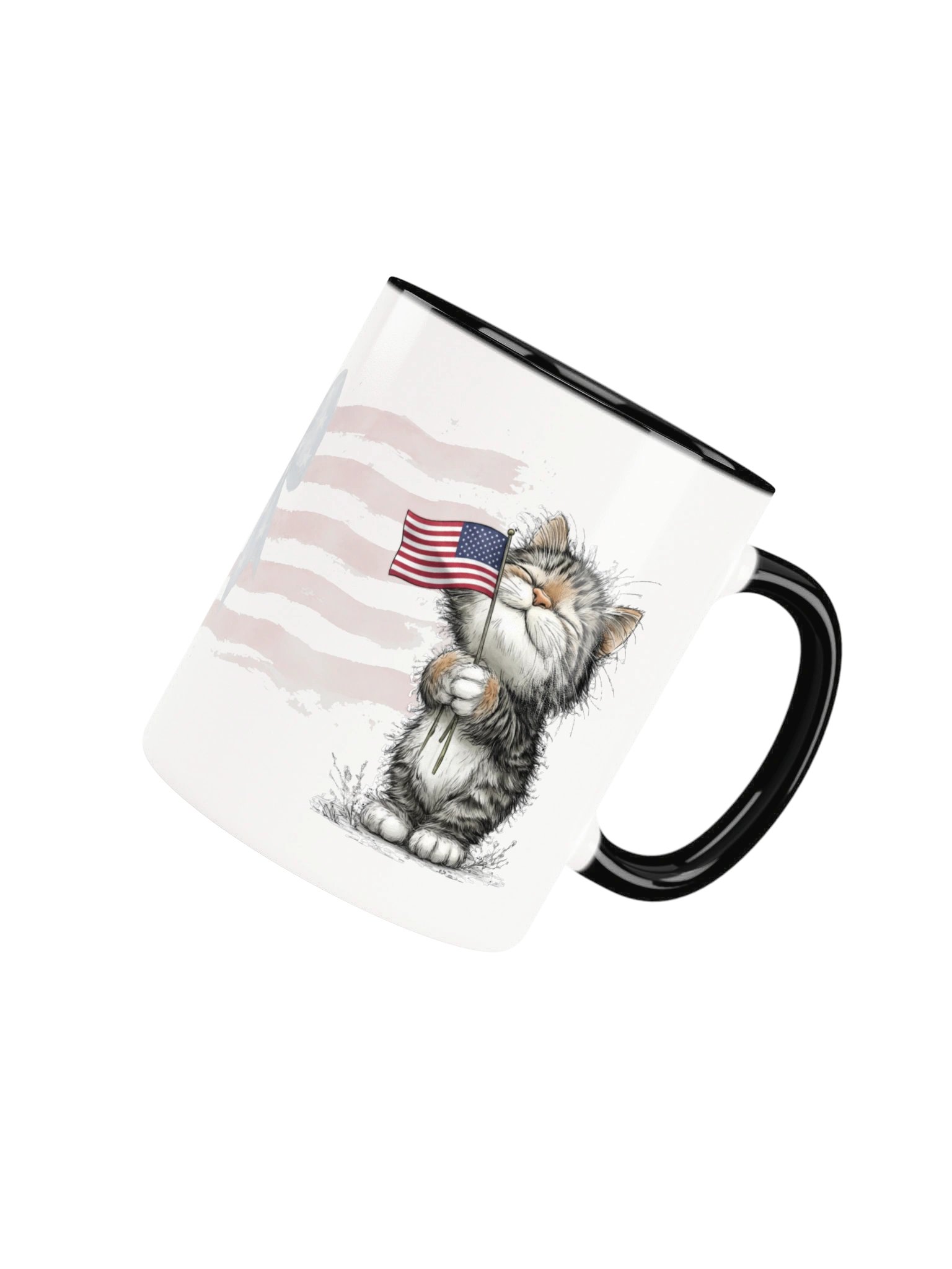 Proud Little Patriot Cat Accent Mug product image (25)