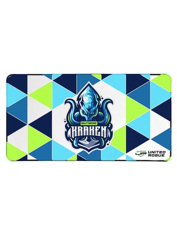 Baltimore Kraken Geometric Desk Mat product image (1)